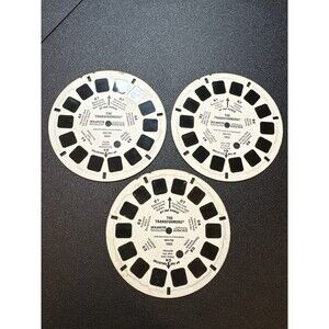 1985 Transformers View-Master 3 Reel Set 1053 Vintage Complete